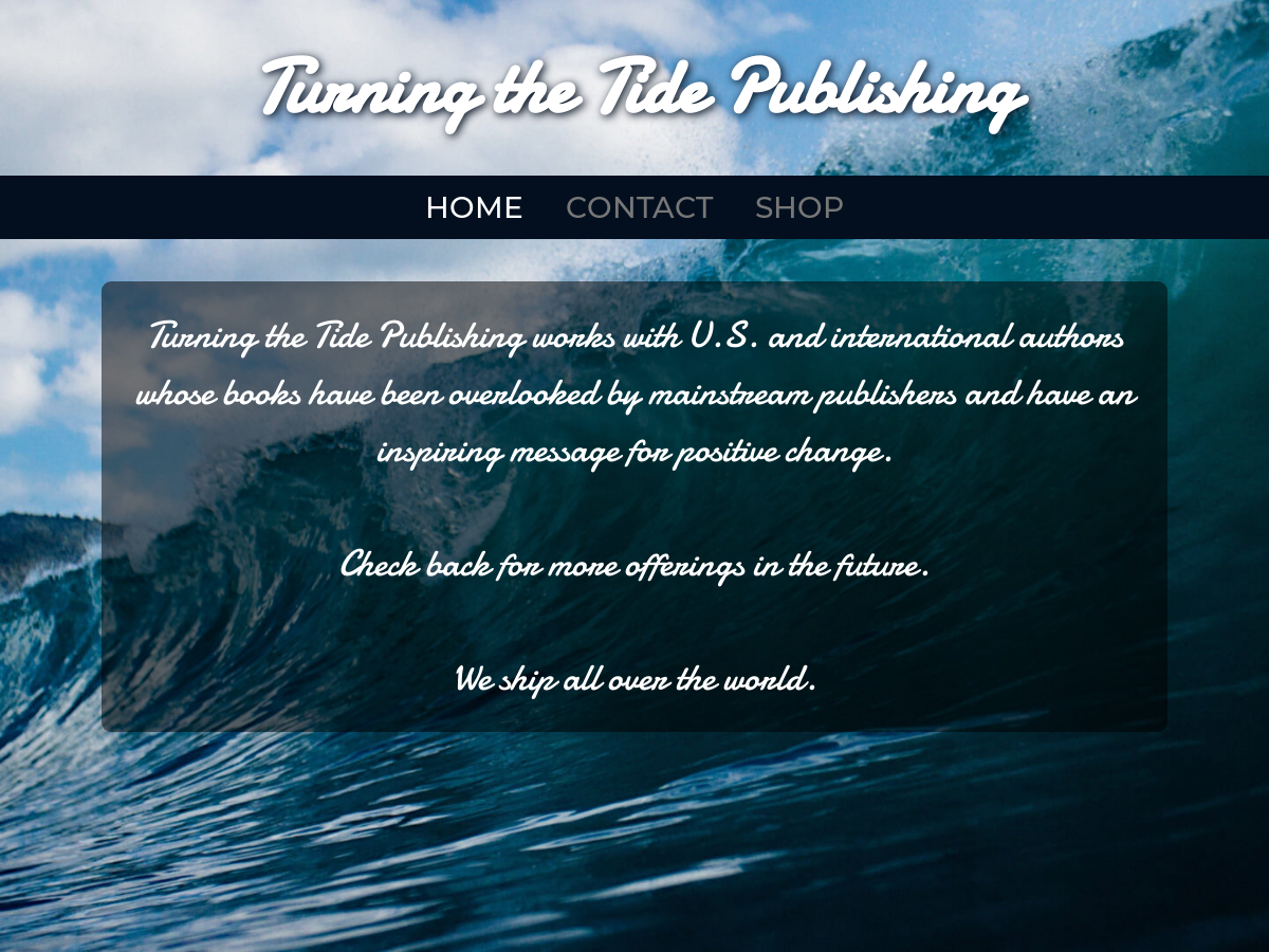 Turning the Tide Publishing